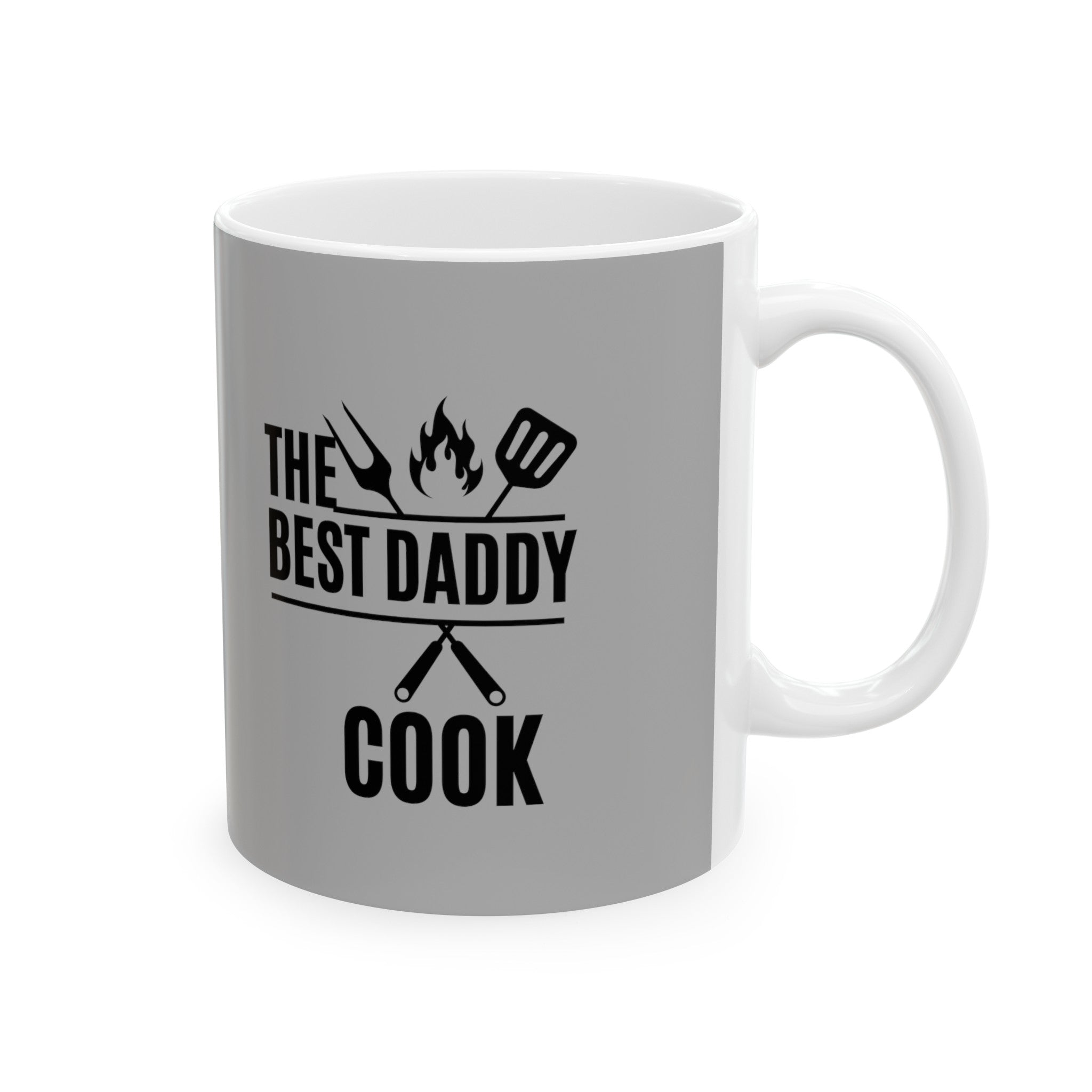 Best Daddy Ceramic Mug 11oz 15oz, Black Sublimation Mugs, Valentine's Day Gift, Kitchen Decor