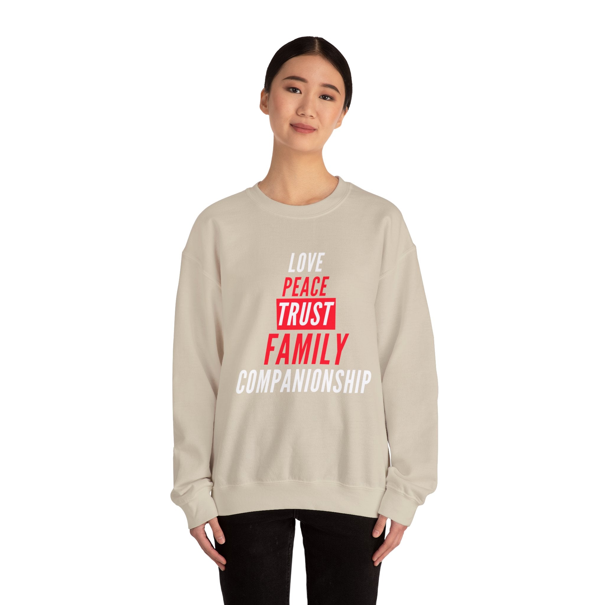 Family Unisex Sweatshirt, Women's Clothing, Men's Clothing, Crewneck, Regular Fit, DTG, Neck Labels