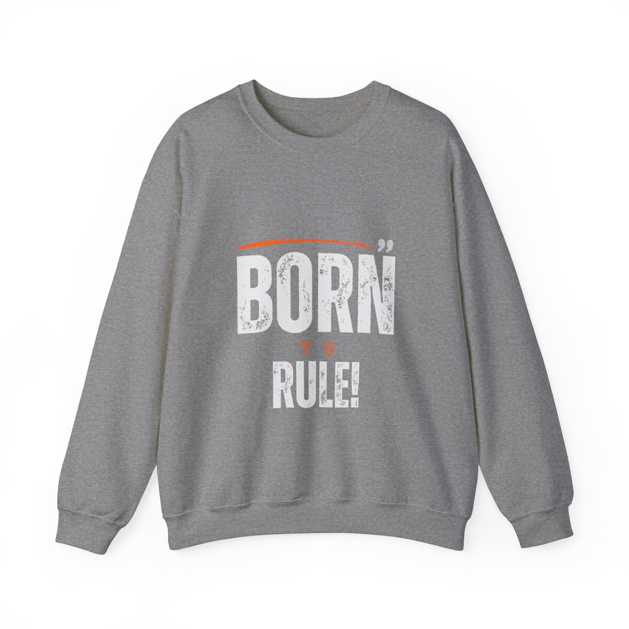 Born to Rule Unisex Crewneck Sweatshirt, Funny Social Work Gift, Women's Men's Sweatshirt, Teacher Gift, Gift For Her Him