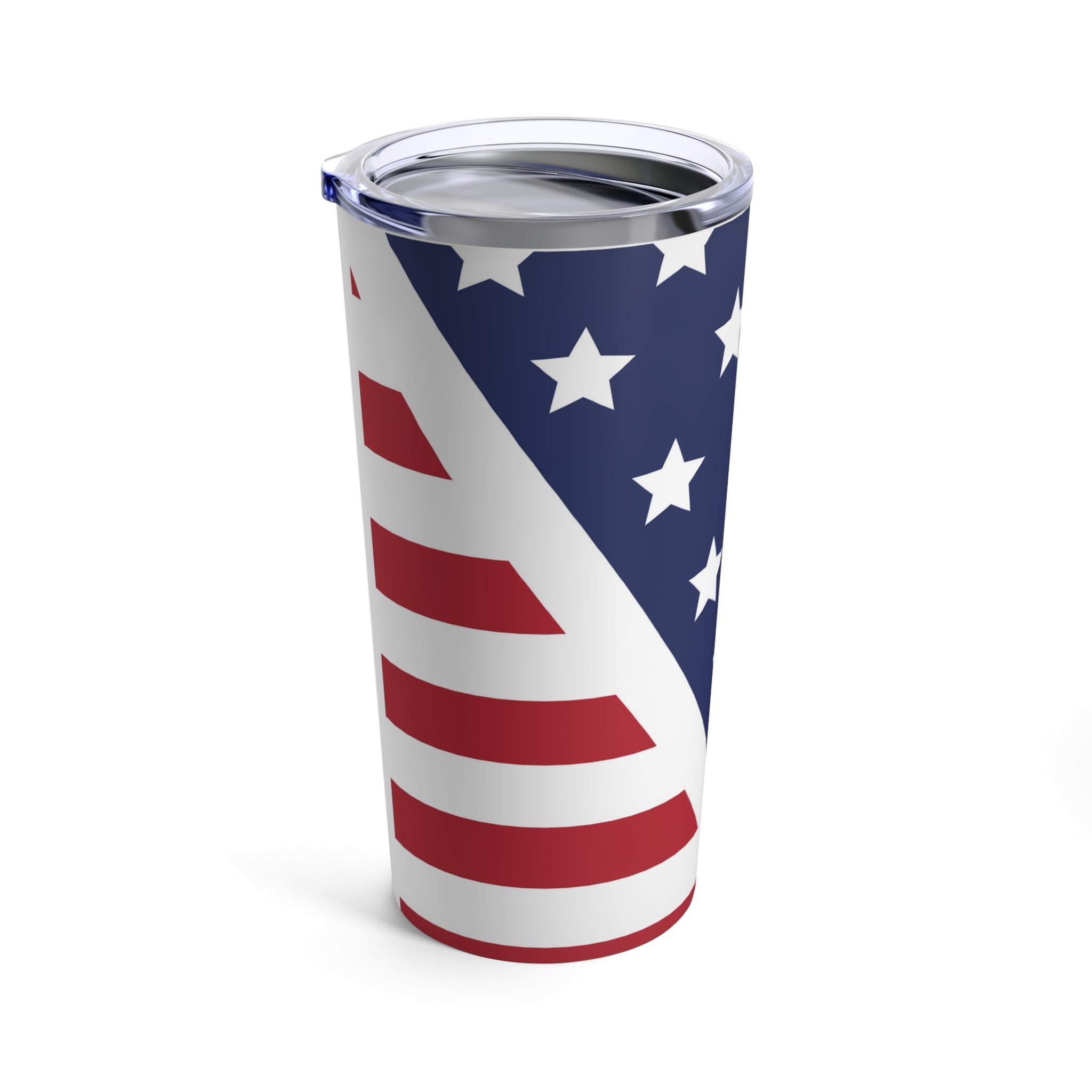 4th of July Tumbler 20oz, White Sublimation Travel Cup, Stainless Steel, Seasonal Pick, Patriotic Kitchen