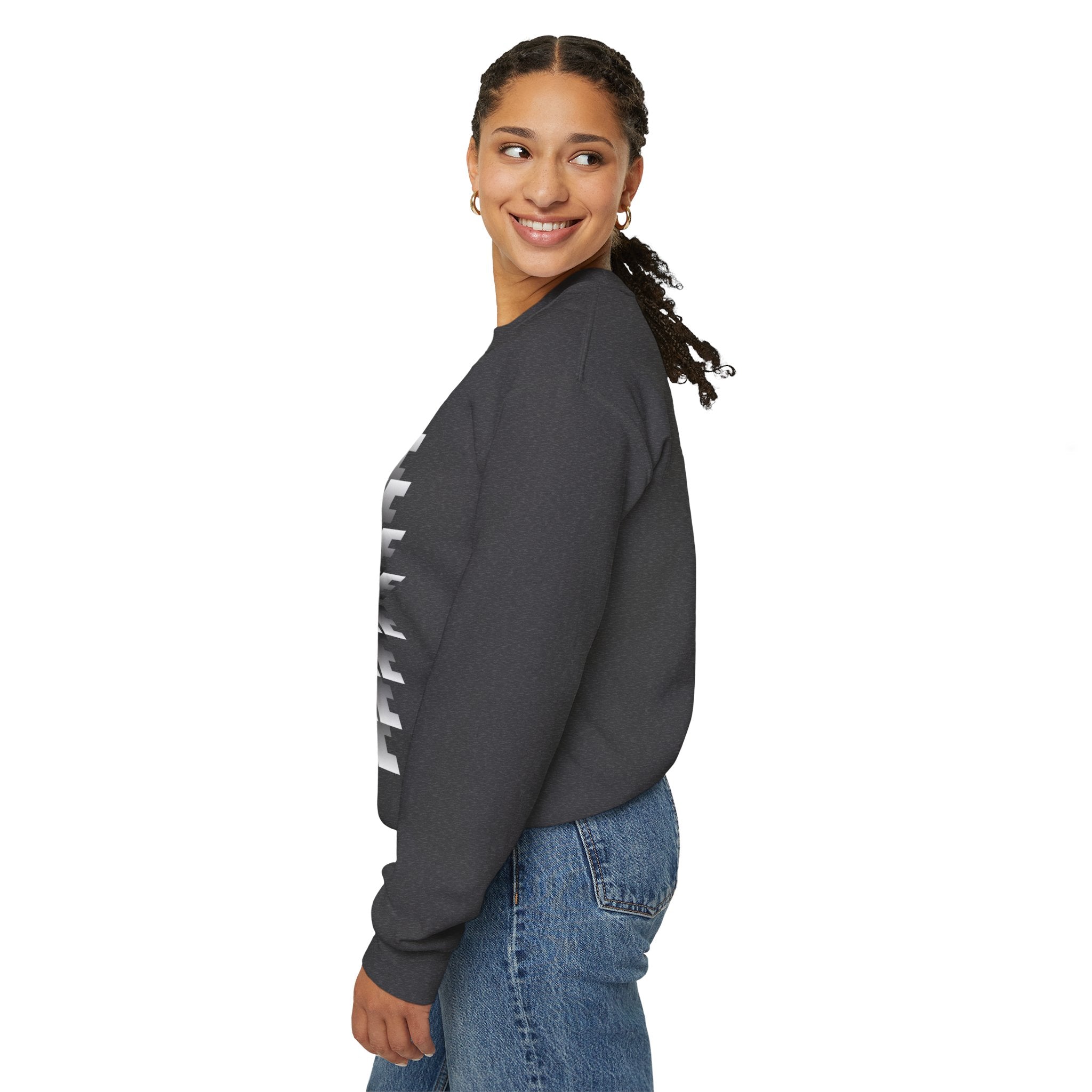 Positive Unisex Crewneck Sweatshirt, Women's Clothing, Men's Clothing, Regular Fit, Crew Neck, Neck Labels